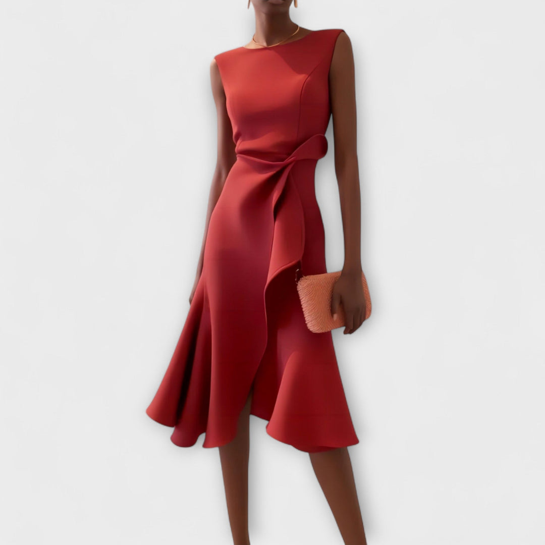 Irene | Sophisticated Midi Dress