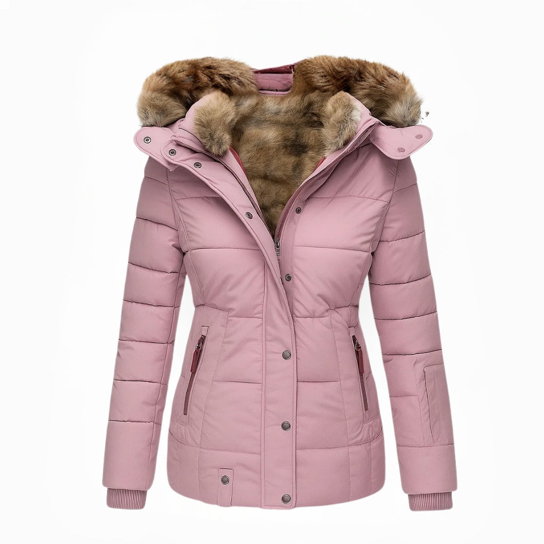 Stella - Winter Coat with Fur Lining