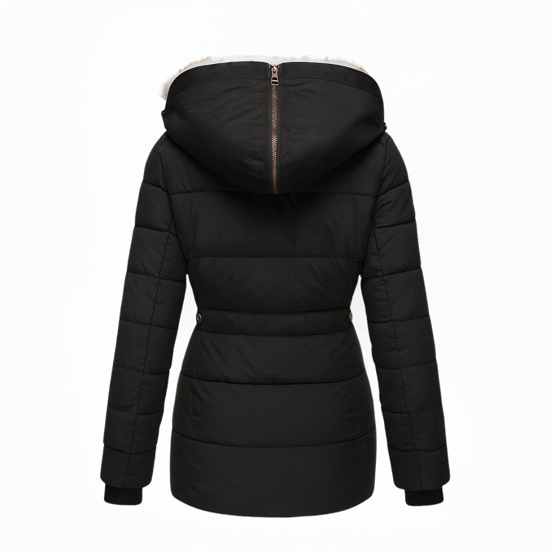 Stella - Winter Coat with Fur Lining