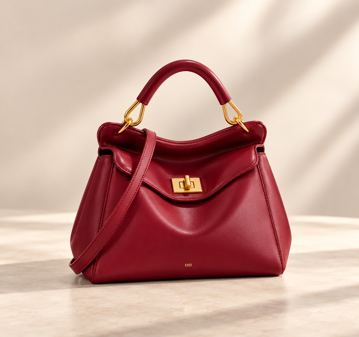 Orla - Classic Vegan Leather Top Handle Bag