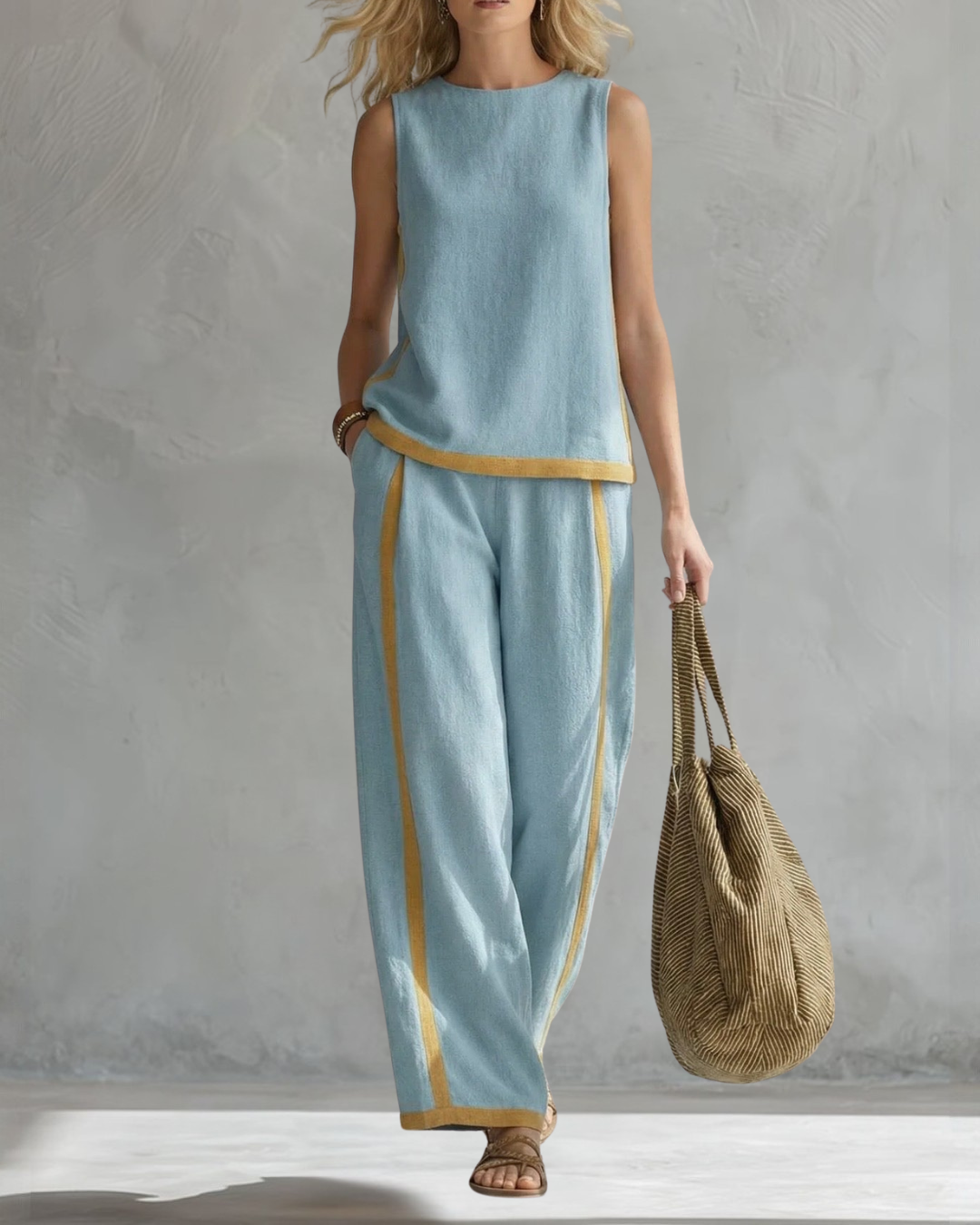 Evelyn | Elegant Two-Piece Co-ord Set