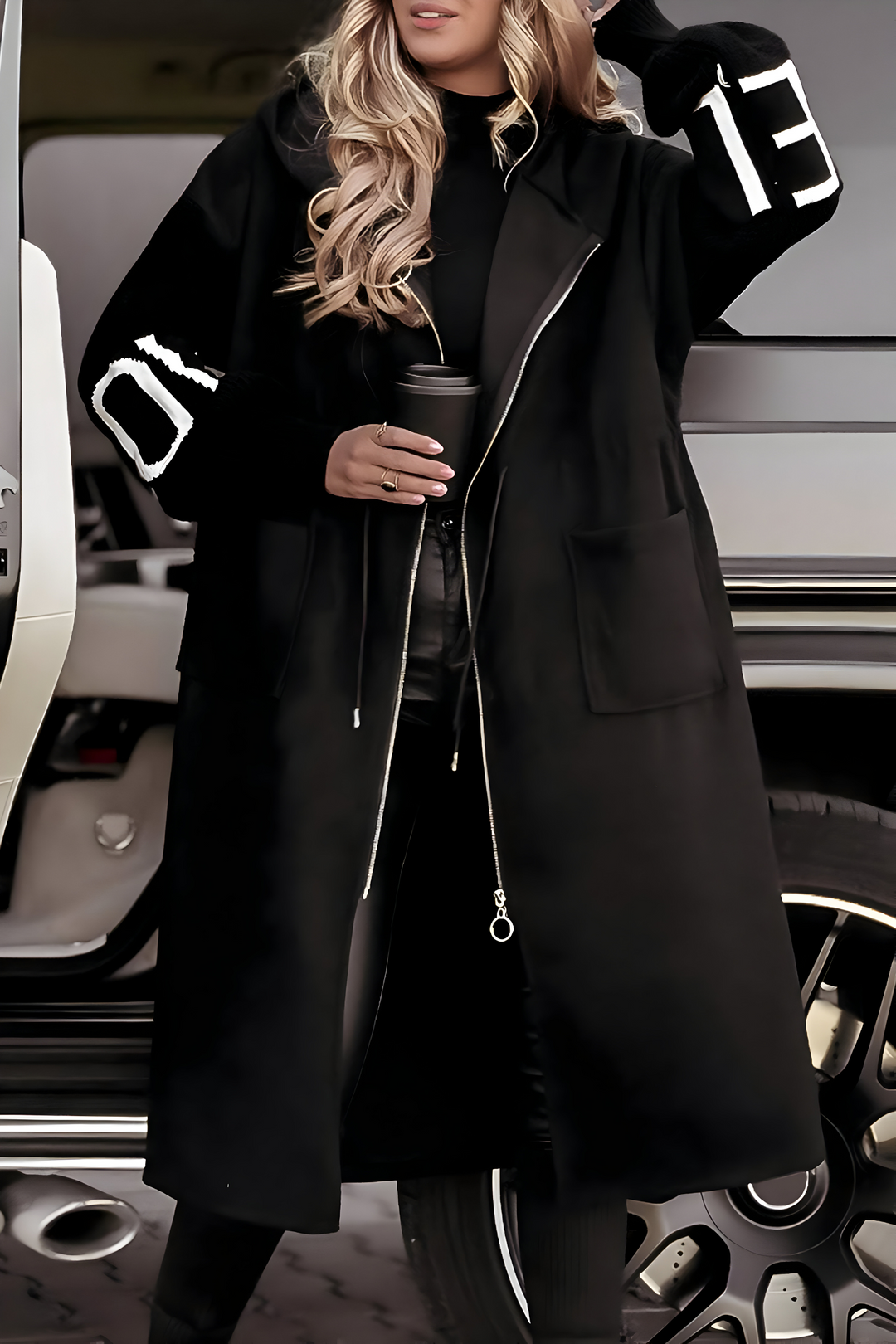 Ivy - Elegant Hooded Coatigan
