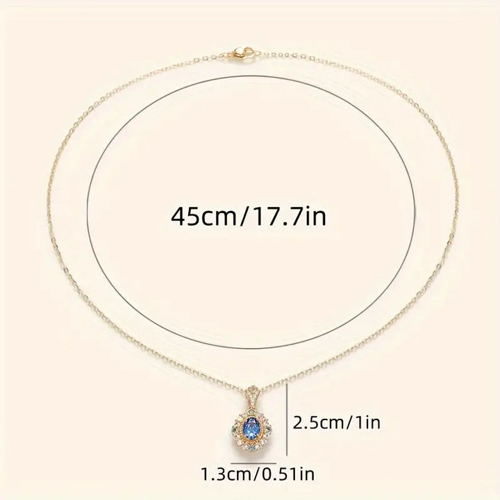 Flawless Polished Sapphiree Necklace