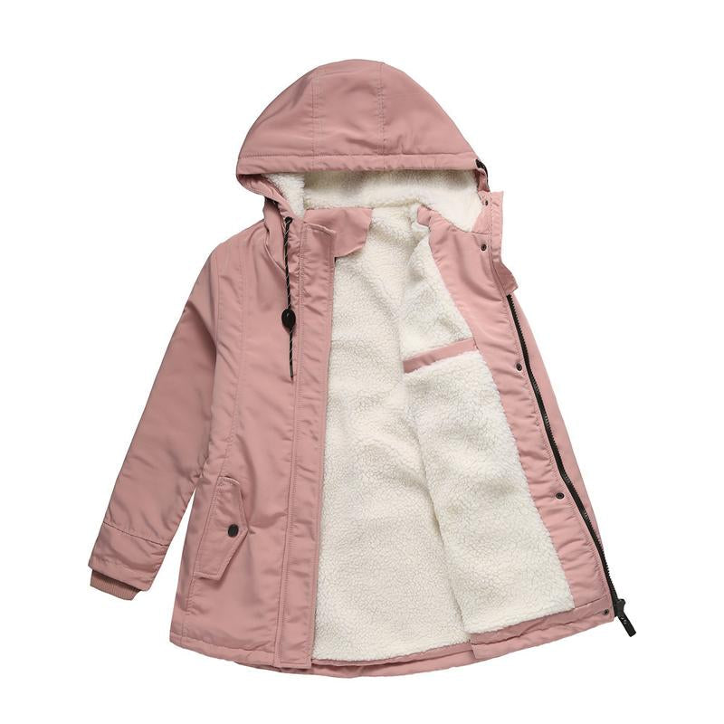 Maeve - Fleece-Lined Hooded Parka Coat