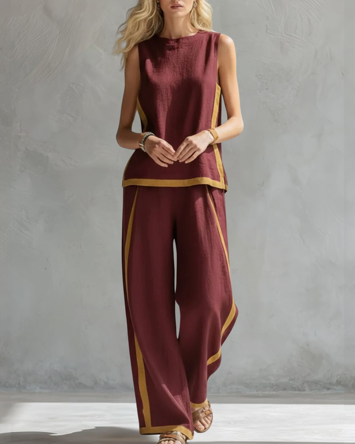 Evelyn | Elegant Two-Piece Co-ord Set