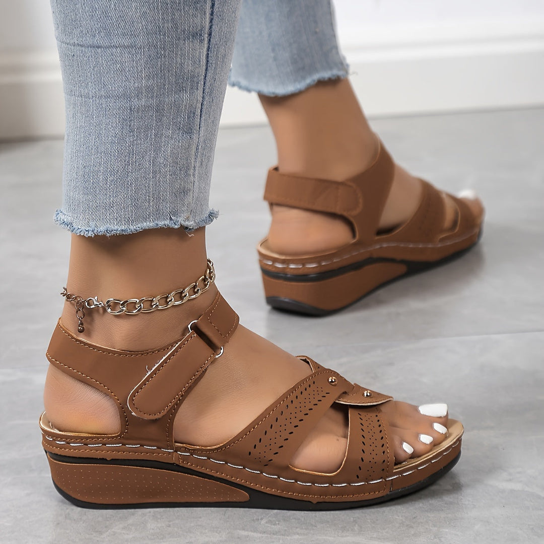 Alina | Breeze Comfort Wedge Sandals
