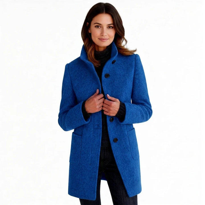 Rose - Coat with High Collar
