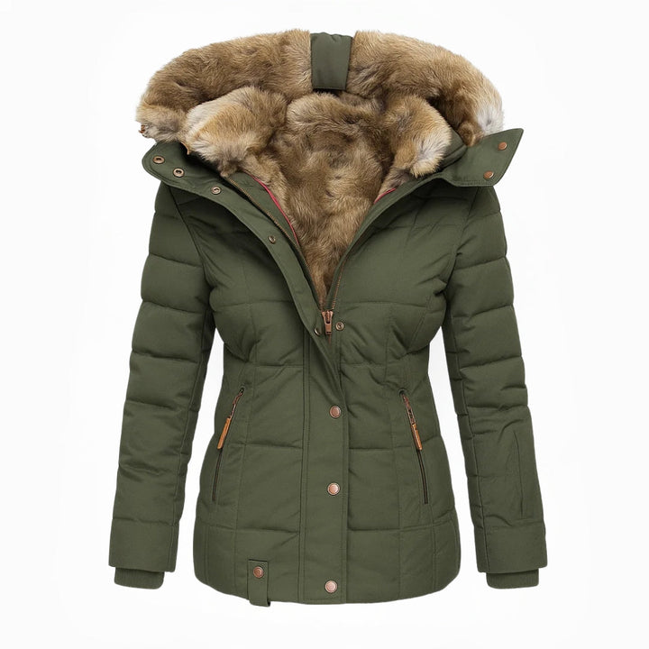 Stella - Winter Coat with Fur Lining