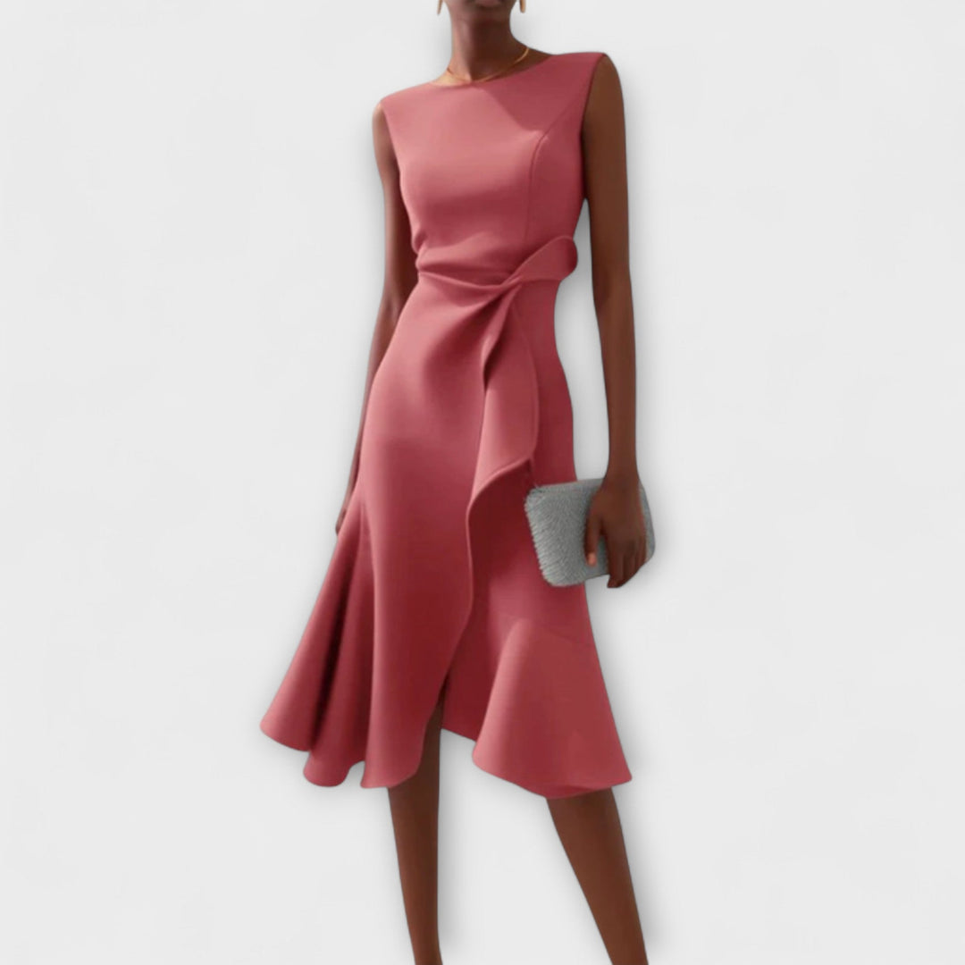 Irene | Sophisticated Midi Dress