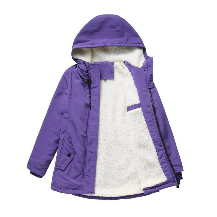 Maeve - Fleece-Lined Hooded Parka Coat