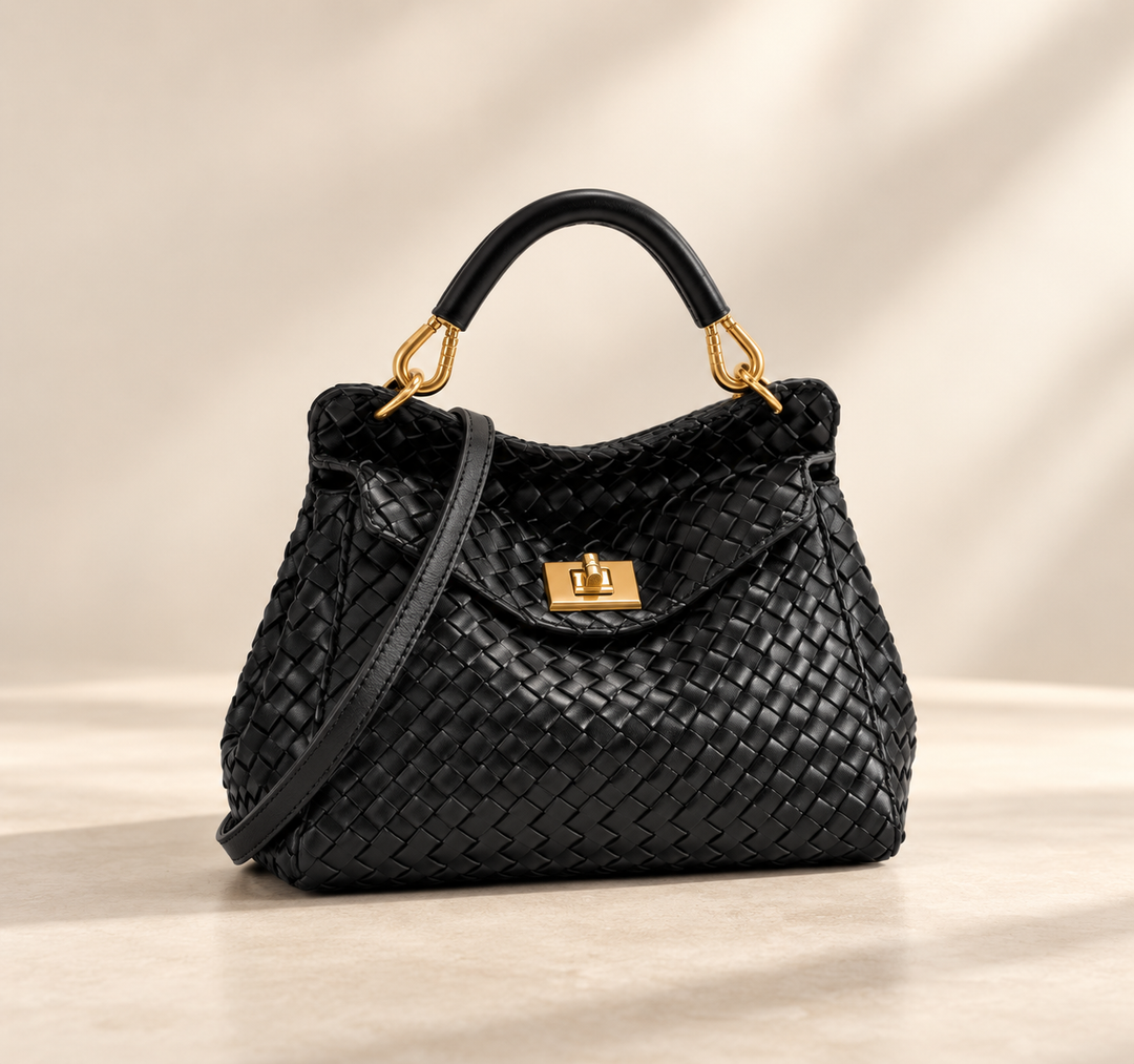 Orla - Classic Vegan Leather Top Handle Bag