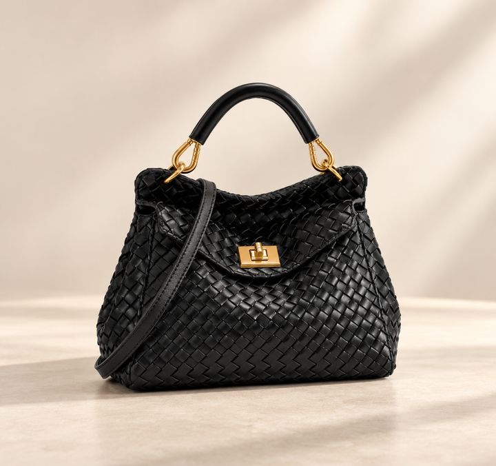 Orla - Classic Vegan Leather Top Handle Bag