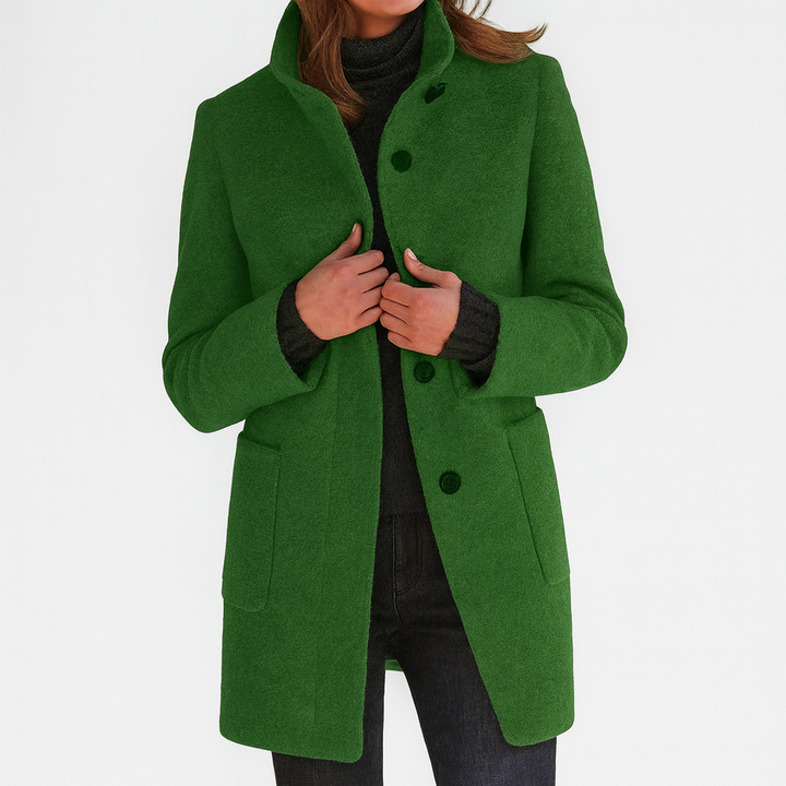 Rose - Coat with High Collar