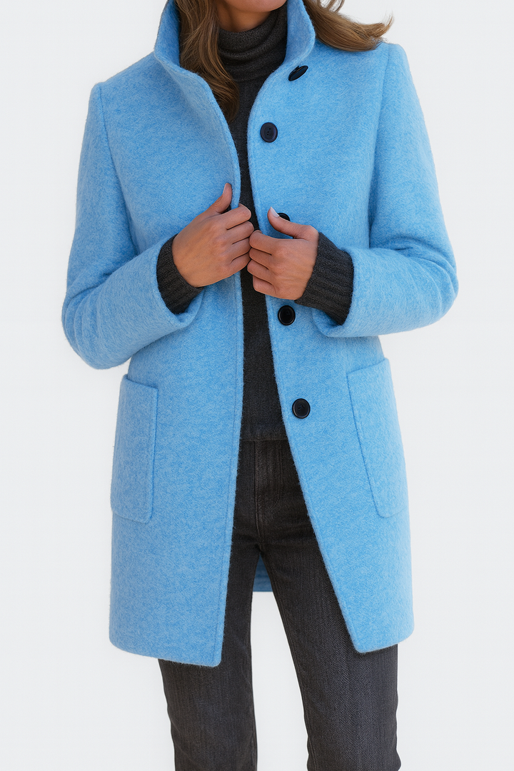 Rose - Coat with High Collar