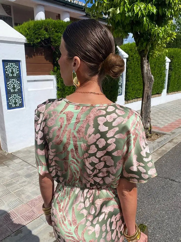 Frances | Twist Front Maxi Dress