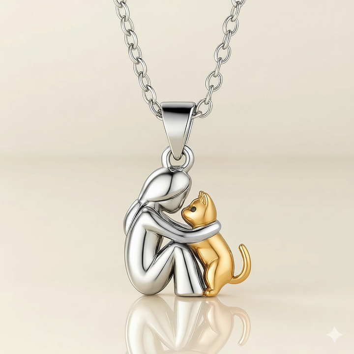 Loving Cat Necklace