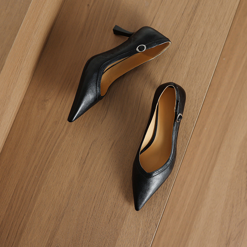 Moda Genuine Leather Heels