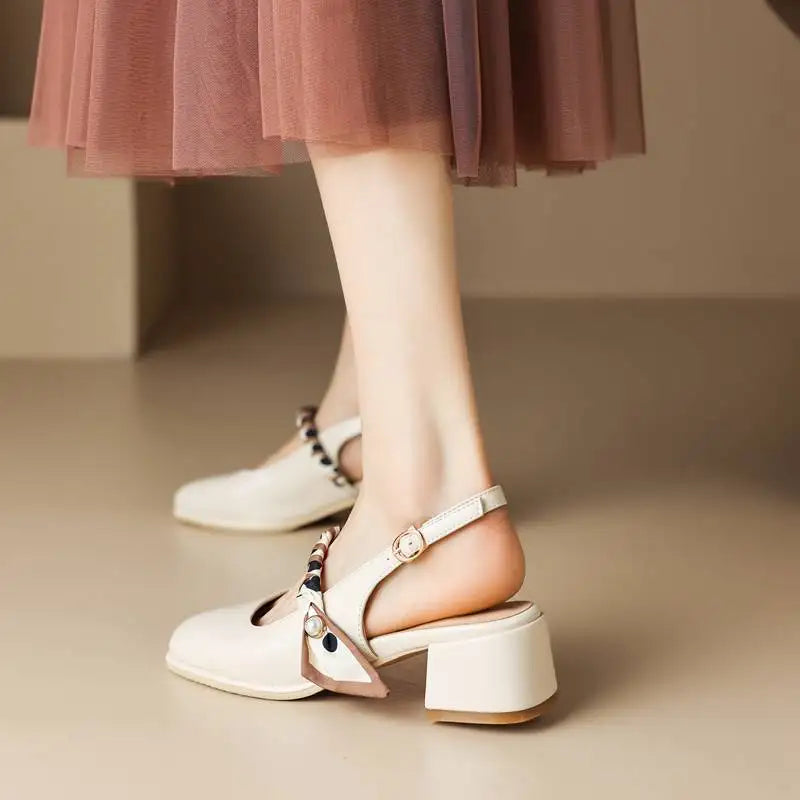 Dahlia Block Heels