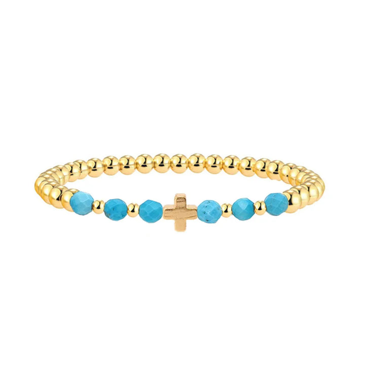 Bold Turquoise Charm Bracelet