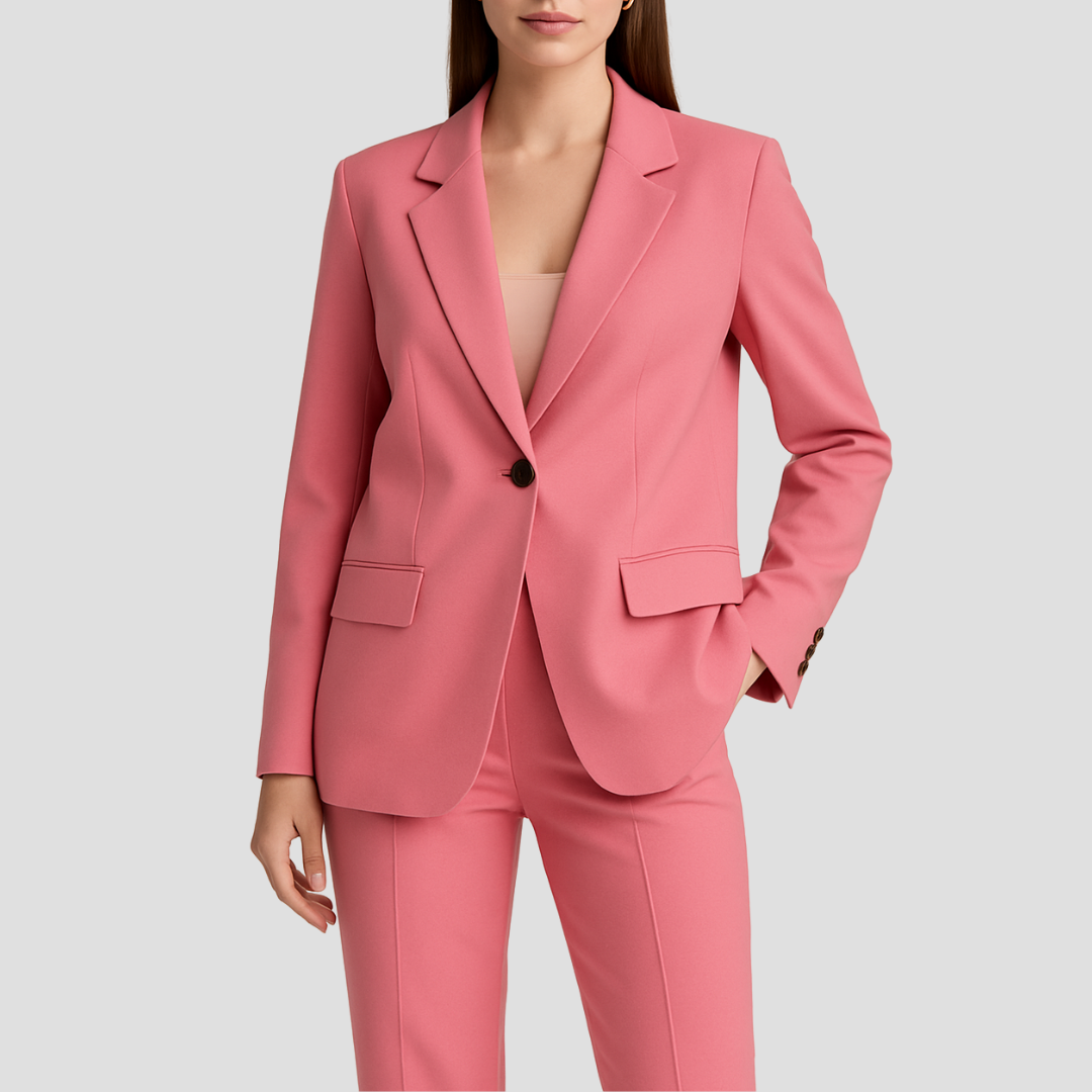 Valmira | Tailored Blazer and Straight-Leg Pants Suit
