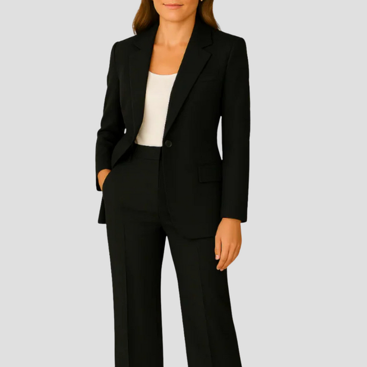 Valmira | Tailored Blazer and Straight-Leg Pants Suit