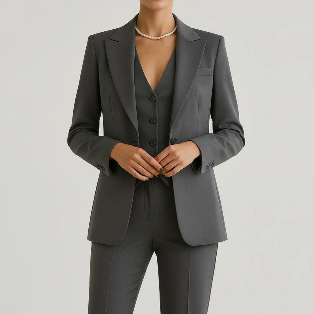 Caroline | Three-Piece Tailored Suit Set