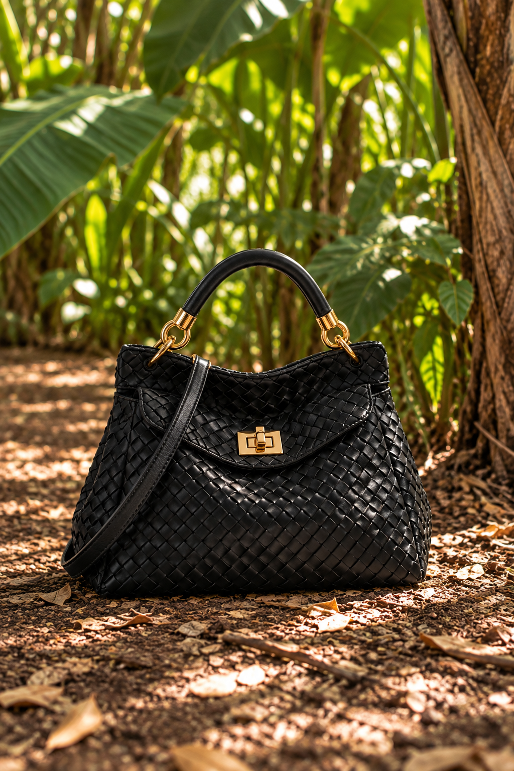 Orla - Classic Vegan Leather Top Handle Bag