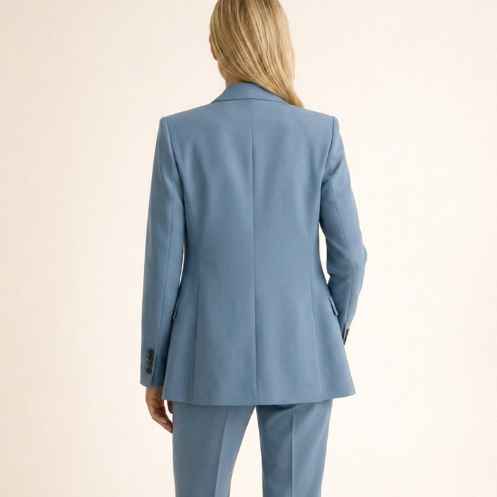 Aria | Women's Wide-Leg Flare Blazer Pant Suit Set